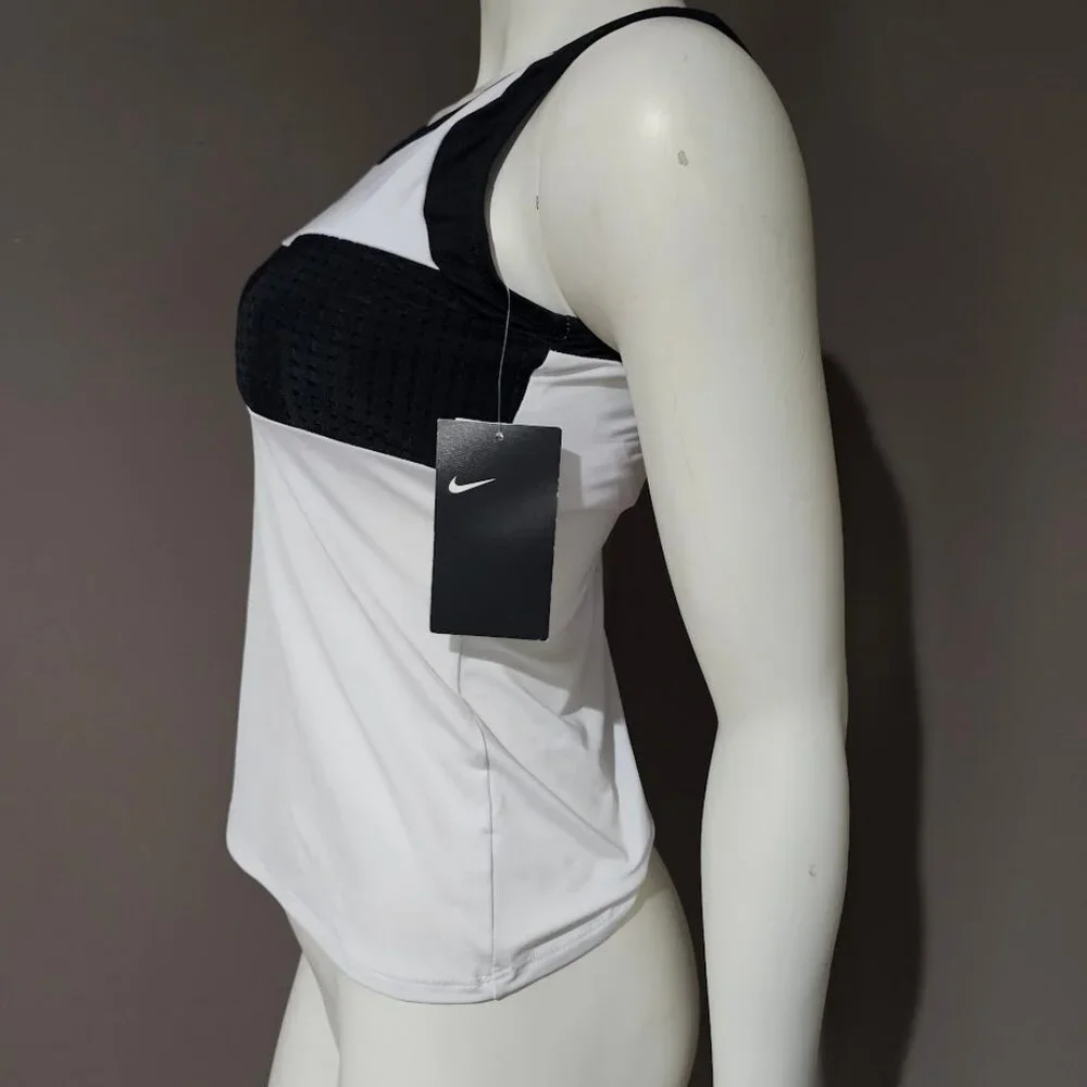 Nike Sport Mesh Scoop-Neck Tankini Swim Top - Picture 2 of 9